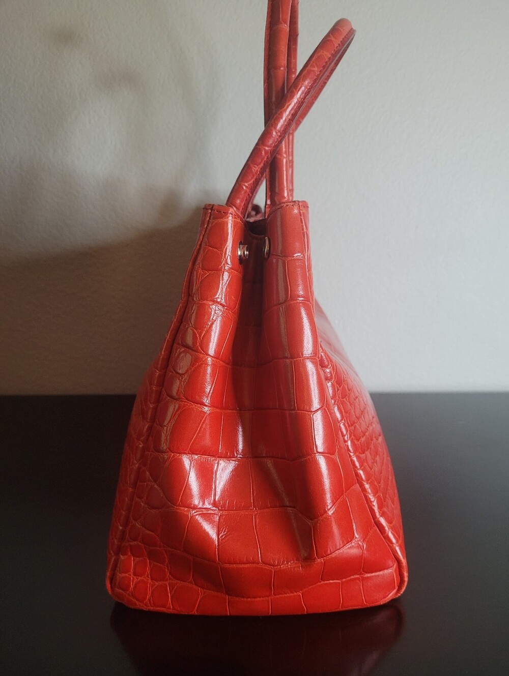 Furla croc shoulder bag - Picture 7 of 16